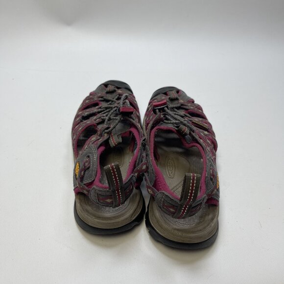 Keen Sandals Womens Size 8 US Hiking Magnet Sangria Pink / Gray Waterproof - Picture 8 of 12